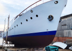 Starboard bow pre-launch