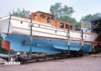 Out for air Upnor c1970 during build [Photo Brian Turner].jpg