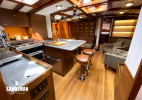 Galley and saloon view forward