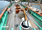 Aft deck view forward