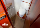 Day WC/ shower compartment to starboard