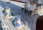 Mast at deck - halyard and line winches