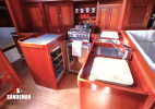 Galley to port