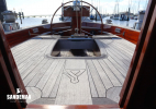 Cockpit view aft from companionway