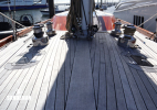 Foredeck view aft