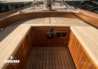 Cockpit view aft from companionway