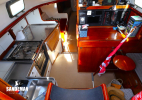 Pilot house overview forward from companionway