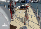 Mid deck view forward to foredeck