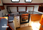 Galley to port