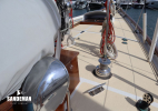 Mid deck view forward to foredeck