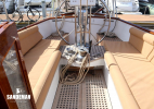 Cockpit view aft from companionway