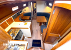 Accommodation view forward from companionway