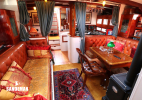 Saloon view aft