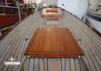 Foredeck view aft