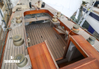 Companionway and cockpit view aft