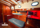 Saloon to starboard view forward