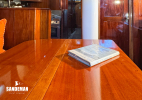 View forward from saloon table