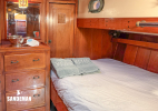 Starboard aft double cabin view forward