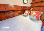Starboard aft double cabin view aft