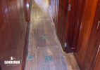 Passage aft to port of centerboard case