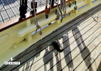 Starboard shrouds detail