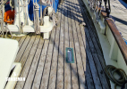 Foredeck view aft
