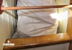 Sail bin to starboard