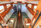 Accommodation view forward from companionway