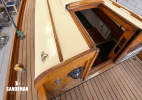 Companionway view forward