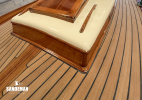 Foredeck view aft