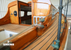 Starboard side deck view forward