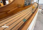 Starboard side deck view forward