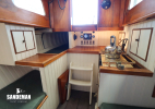 Saloon view aft to companionway