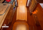 Accommodation view forward from companionway