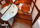 WC Compartment to starboard