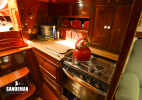 Galley to port