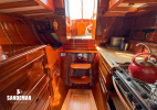 View aft to companionway