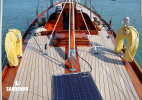 Aft deck view forward