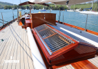 Saloon skylight view aft