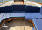 Cockpit view aft to aft cabin companionway