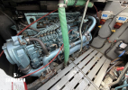 Starboard engine view aft