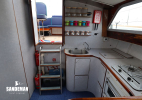 View aft to companionway