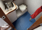 WC Compartment to starboard