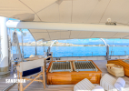 Aft mid deck view to port