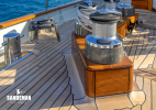 Aft deck view forward to port