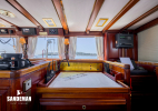 Pilot house aft to starboard