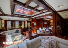 Saloon view to port