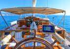 View forward from helm