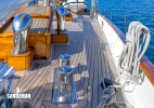 View aft from foredeck