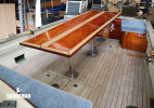 New aft deck table